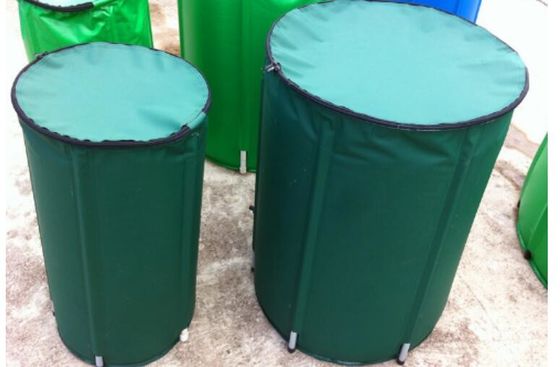 Nhà kính PVC vườn thùng mưa, thùng nước nhựa gấp 150L thùng nước di động