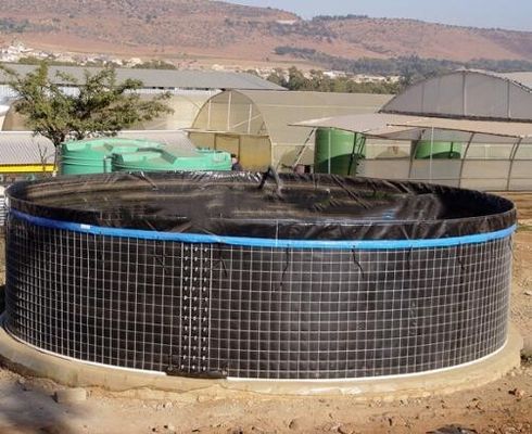 30000 L PVC bọc thép bể cá thép không gỉ thép thép thép mạnh