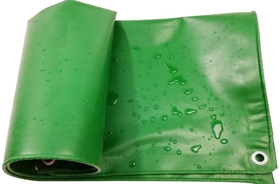 650gm chống nước UV ổn định PVC Truck Cover B1 Khả năng chống cháy màu xanh lá cây