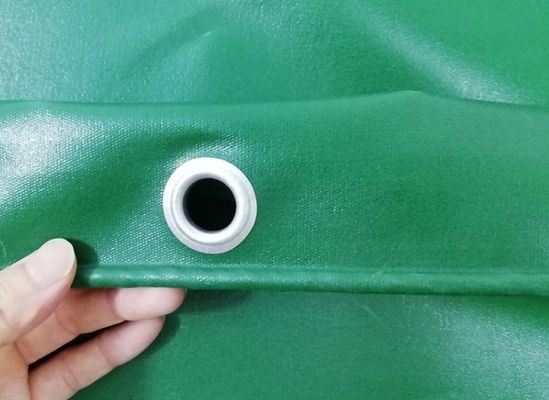 650gm chống nước UV ổn định PVC Truck Cover B1 Khả năng chống cháy màu xanh lá cây