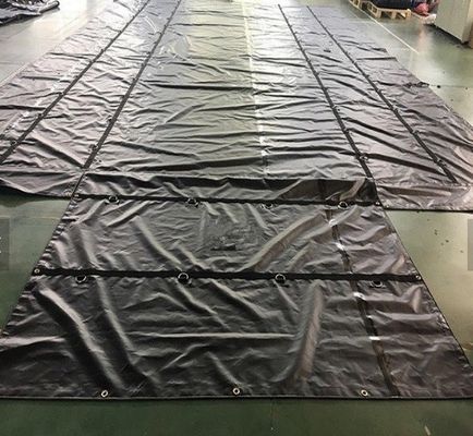 1000D * 1000D 18oz 8 Ft Drop Flatbed Truck Tarps