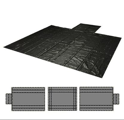 Kháng tia cực tím chống cháy bọc thép xe tải phủ công việc nặng với mưa flaps