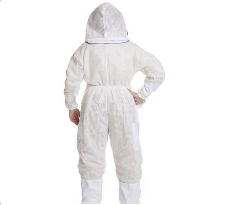 300Gsm Bảo vệ nuôi ong PVC Foam Mesh Bee Suit Bee Safety Clothing Liner quần áo bảo vệ