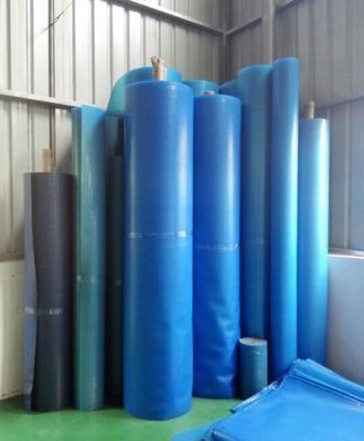 Bảo vệ UV PE bong bóng bể bơi chống nước Mái bơi mặt trời