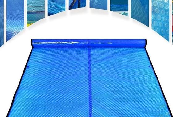 Bể bơi Mặt trời Bubble Cover And Blanket Bubble Film Wrap PE Plastic Bể bơi Cover Reel
