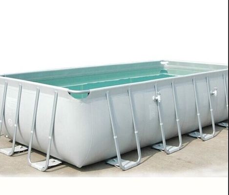 Bể bơi bơm PVC nhẹ với khung kim loại sử dụng trong nhà