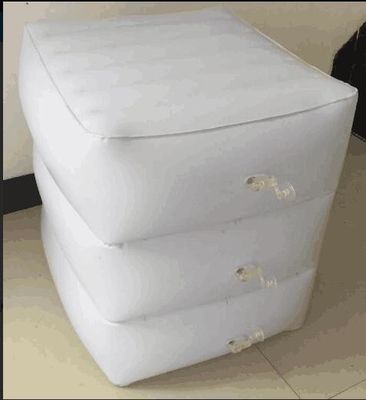 PVC Flocking Văn phòng du lịch máy bay đệm chân bơm hơi tuổi thọ dài