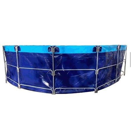 Ngoài vòng TPU 50000L 100000L bể nuôi cá với khung kim loại bể cá bể nhựa