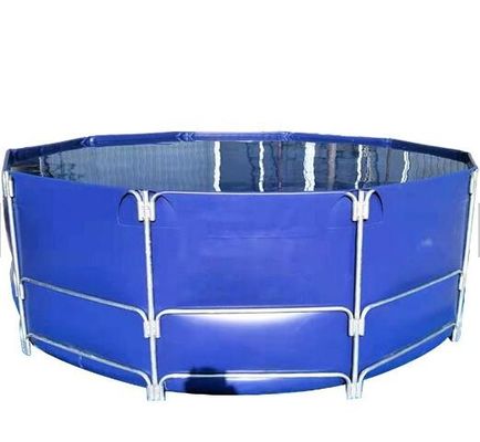 Ngoài vòng TPU 50000L 100000L bể nuôi cá với khung kim loại bể cá bể nhựa