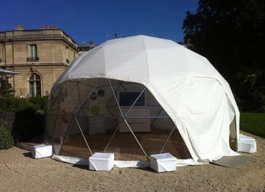Khung kim loại lớn 10m 15m 20m 25m Tiệc cưới Big Dome Tent Dome Party Tent