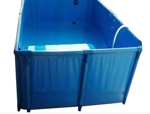 Độ dày 1.0mm 100000L PVC Gập nhựa bọc thép bể cá bể cá bể nhựa bể cá