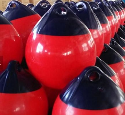 A6 Vinyl UV Proof Yacht Fender Blow-up Marine Buoy Thiết bị công viên thủy sản Dock Buoy