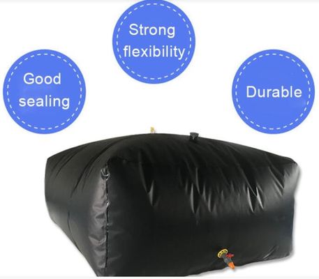 31oz Lacquering 20000L Square PVC Băng nhựa bồn chứa nước bồn chứa nước bồn chứa nước di động