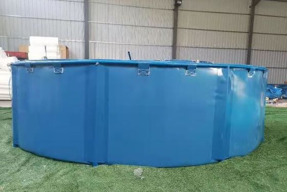 5000L khung kim loại linh hoạt PVC Băng nhựa bể cá bể cá gập