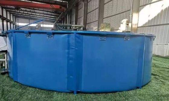 5000L khung kim loại linh hoạt PVC Băng nhựa bể cá bể cá gập