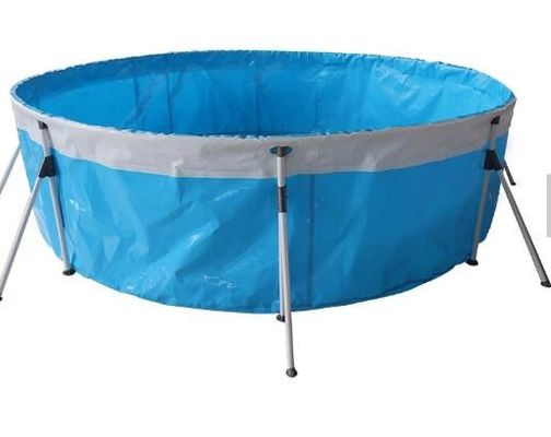 4000L nuôi trồng thủy sản vòng 0,9mm PVC nhựa nhựa bể nuôi cá hồ cá bể nhựa