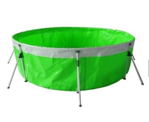 4000L nuôi trồng thủy sản vòng 0,9mm PVC nhựa nhựa bể nuôi cá hồ cá bể nhựa