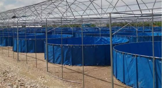 5000L Gập 0.9mm PVC Băng nhựa bể cá cho nông trại cá bể cá bể nhựa Diy bể cá