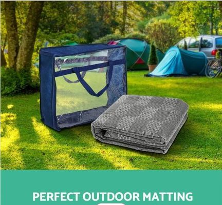 Không trượt 600gsm PVC ngoài trời cắm trại thảm cho Công viên Caravan Anti Alip tắm thảm vật liệu sức mạnh cao