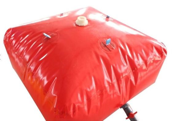 PVC linh hoạt Tarpaulin nước ngọt Bladder 50 Gallon 3000L lớn bể nước nhựa