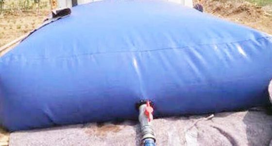 SGS 6000L 0,7mm PVC Tarpaulin Xăng nước dạ dày linh hoạt Xăng giữ nước dùng để lưu trữ