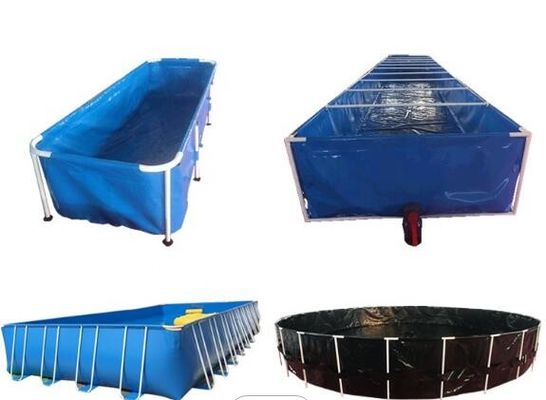 40000L Lớp PVC Bán tròn bể cá bể cá bể nhựa bể cá ngoài trời