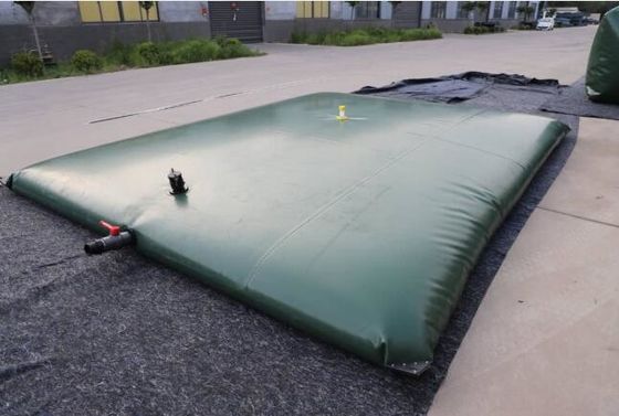 Bộ chứa nước có thể gập lại 10000L PVC Bọc ốp gối