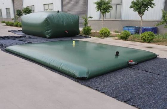 Bộ chứa nước có thể gập lại 10000L PVC Bọc ốp gối