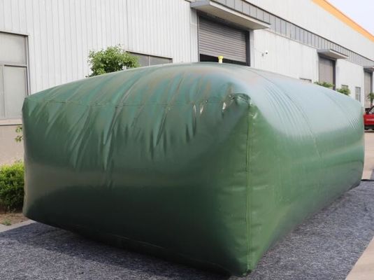 20000L Lục quân xanh lưu trữ nước tanks linh hoạt cho thủy lợi được sử dụng để lưu trữ nước tanks