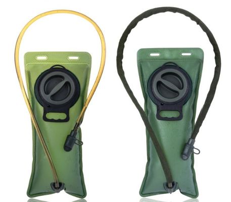 3L quân đội màu xanh lá cây EVA / TPU Lưu trữ nước chiến thuật Bladder bể lưu trữ nước nhựa