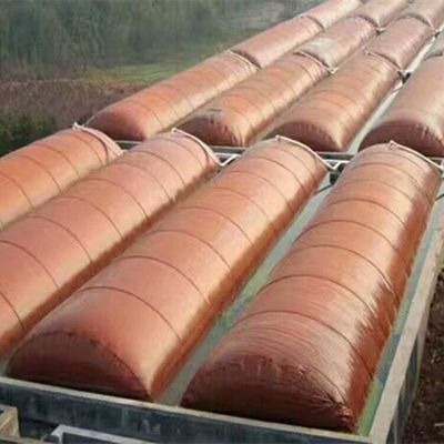 1.2mm PVC ốp ván 800 tấn Biogas Digester Biogas Tank Lưu trữ