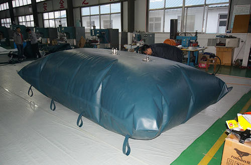 1.5mm PVC ốp ván 1000 tấn bể lưu trữ khí sinh học bể khí metan bể lưu trữ di động