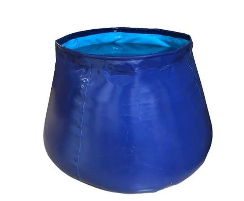 Hình hành tây 4500L PVC Tarpaulin Thùng nước gấp Thùng nước di động Thùng chứa nước
