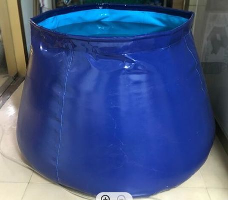 Hình hành tây 4500L PVC Tarpaulin Thùng nước gấp Thùng nước di động Thùng chứa nước