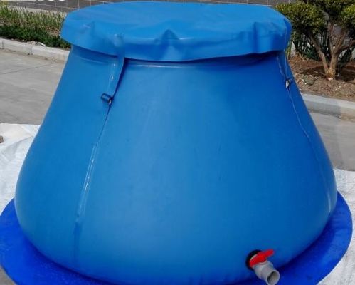 1000L Nắp 0.9mm PVC Tarpaulin Onion Tank cho tưới nước được sử dụng để lưu trữ bể chứa nước