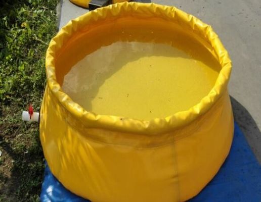 Nông nghiệp PVC linh hoạt Bàn chứa nước hành tây 1000L Bàn chứa nước di động Bàn chứa nước