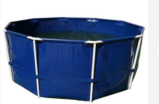 Chống rò rỉ 2.6x1.2m PVC tròn bể nuôi cá bể cá bể nhựa bể cá