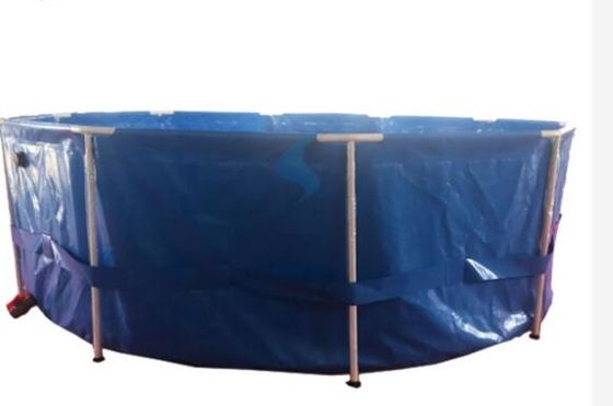 Chống rò rỉ 2.6x1.2m PVC tròn bể nuôi cá bể cá bể nhựa bể cá