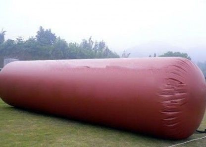 PVC phủ nhựa 2000T thùng lưu trữ khí metan gấp thùng lưu trữ khí sinh học