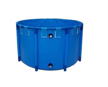 5000 lít 0,9mm PVC Tarpaulin Lắp đặt bể cá bể cá bể nhựa bể cá