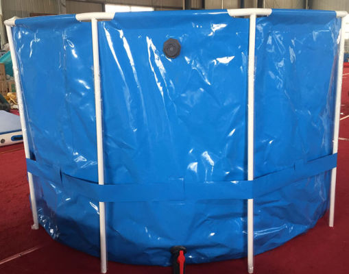 5000 lít 0,9mm PVC Tarpaulin Lắp đặt bể cá bể cá bể nhựa bể cá