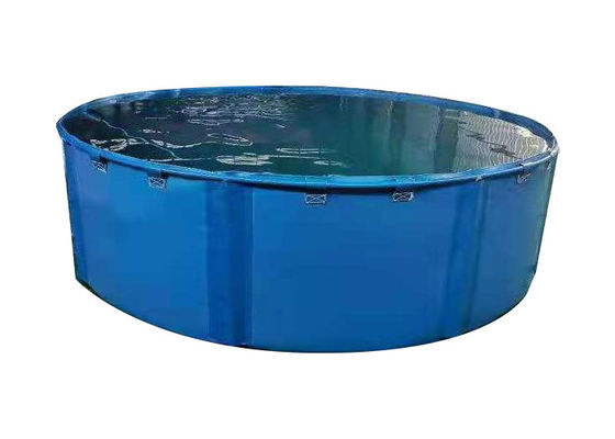 5000L khung kim loại linh hoạt PVC Băng nhựa bể cá bể cá gập