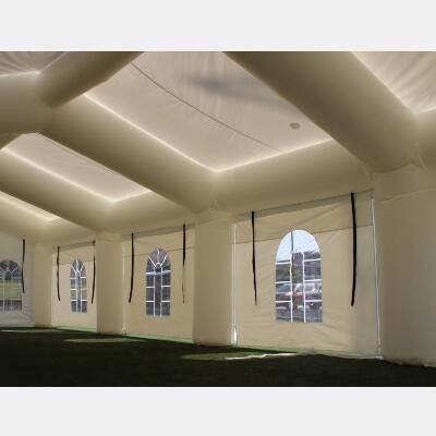 OEM PVC Tarpaulin Lều tiệc bơm cho đám cưới Lều tiệc bơm Lều bong bóng bơm