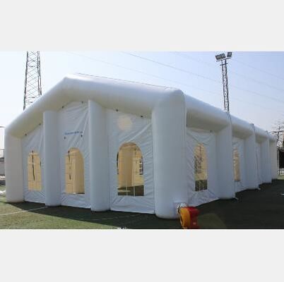 OEM PVC Tarpaulin Lều tiệc bơm cho đám cưới Lều tiệc bơm Lều bong bóng bơm