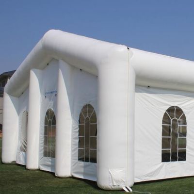 OEM PVC Tarpaulin Lều tiệc bơm cho đám cưới Lều tiệc bơm Lều bong bóng bơm