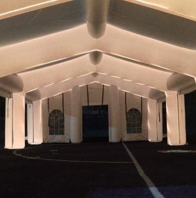 OEM PVC Tarpaulin Lều tiệc bơm cho đám cưới Lều tiệc bơm Lều bong bóng bơm