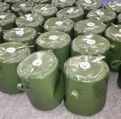 50L 100L 1.0MM Độ dày có thể di chuyển linh hoạt Diesel Fuel Bladder Liquid Containment Fuel Bladder