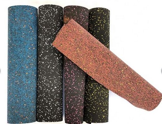 Chất chống trượt trong nhà phòng tập thể dục hấp thụ cú sốc cao su ốp gốm sàn phòng tập thể dục ốp gốm