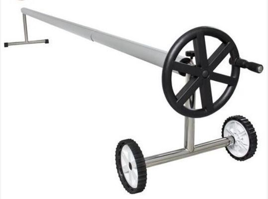 Thép không gỉ thủ công 304 bể bơi nắp mặt trời chống bụi bể bơi nắp cuộn