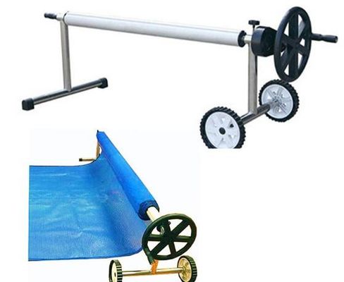 Thép không gỉ điều chỉnh 304 In Ground Pool Cover Reel đa chức năng